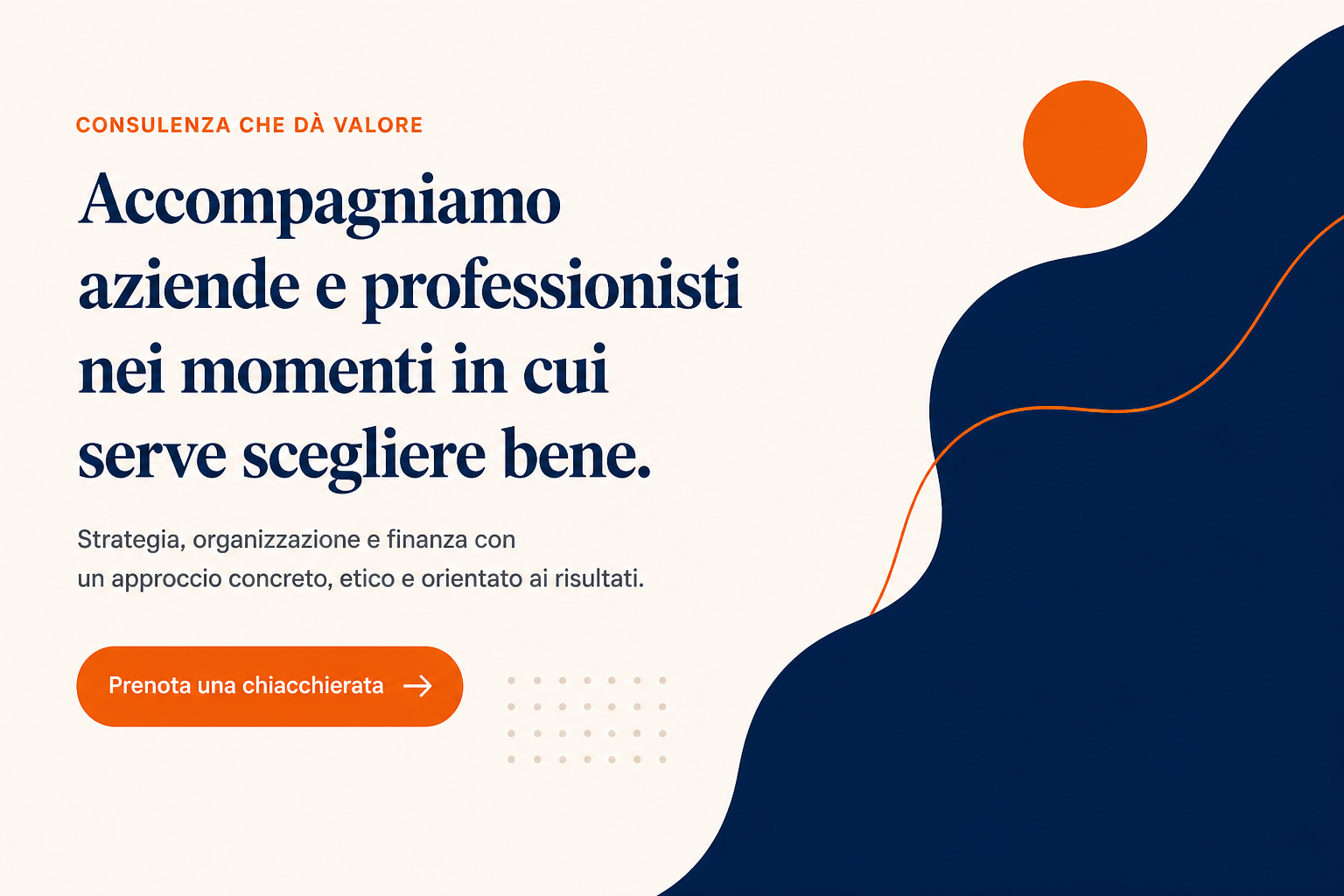 Consulenza che dà valore